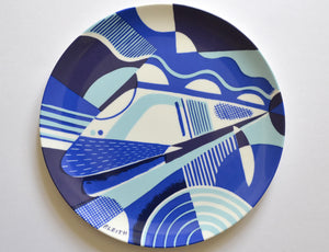 Channel Tunnel Opening Commemorative Plate