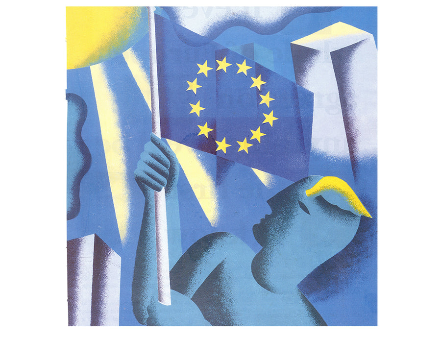 EU Flag Illustration Paul Leith